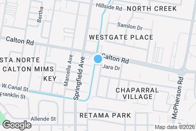 Map image of the property - 4710 Pita Dr