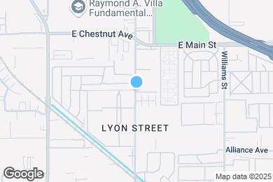Map image of the property - 609 S Lyon St