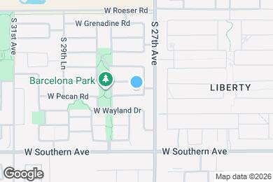 Map image of the property - 2718 W Pecan Rd