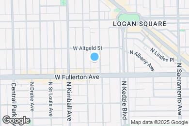 Map image of the property - 2422 N Sawyer Ave