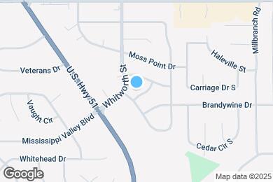 Map image of the property - Spacious 3-Bedroom, 2-Bath Home for Rent!