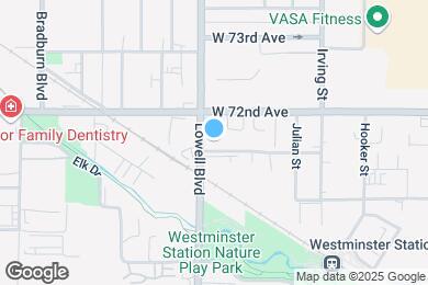 Map image of the property - 7130 Lowell Blvd