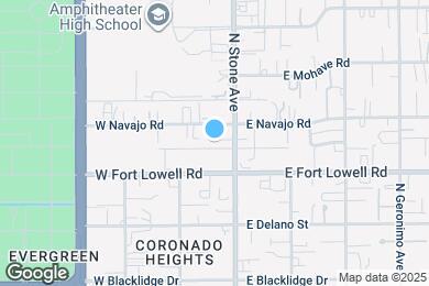 Map image of the property - 3237 N Stone Ave