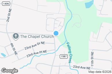 Map image of the property - Cedar Village Townhomes