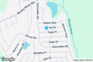 Map image of the property - 121 Saye Pl