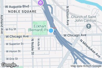 Map image of the property - 1246 W Chicago Ave