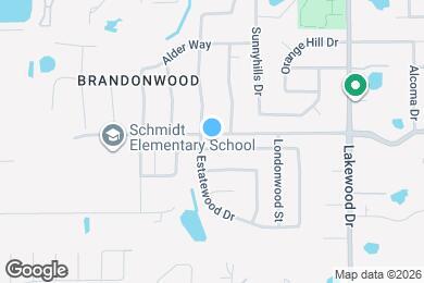 Map image of the property - 1924 Derbywood Dr