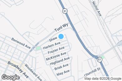 Map image of the property - 22 Harlem Ave