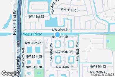 Map image of the property - 4806 NW 36th St