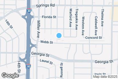 Map image of the property - 410 Sheldon Ave