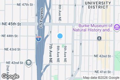 Map image of the property - 4312 8th Ave NE