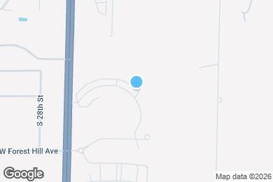 Map image of the property - The Oaks at 8100