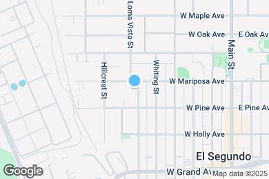 Map image of the property - 535 Loma Vista St