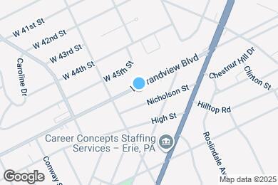 Map image of the property - 1429 W Grandview Blvd