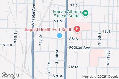 Map image of the property - 1101 S 11th St