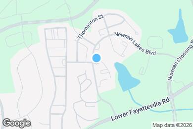 Map image of the property - 45 Newnan Lakes Dr