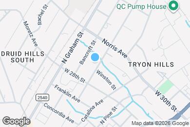 Map image of the property - 2605 Grimes St