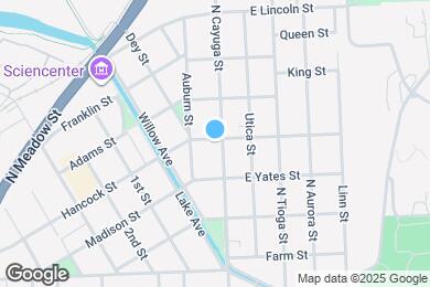 Map image of the property - 718 N Cayuga St