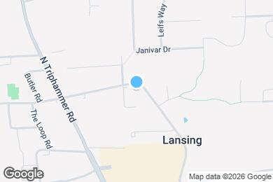 Map image of the property - Lansing Grove Apartments