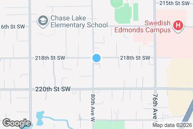 Map image of the property - 21815 80th Ave w