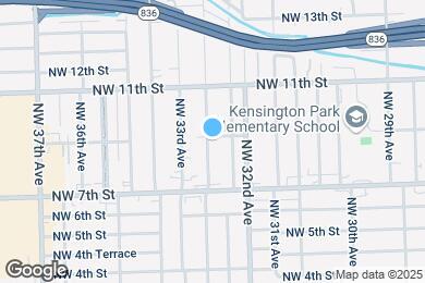 Map image of the property - 3260 NW 9th St