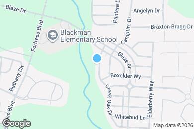 Map image of the property - 833 Creek Oak Dr