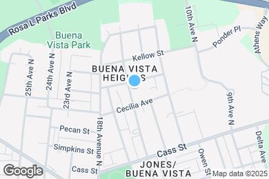 Map image of the property - 2210 14th Ave N