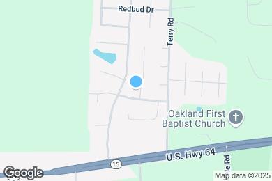 Map image of the property - 15 Oakland Woods Cove
