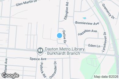 Map image of the property - 480 S Hayden Ave