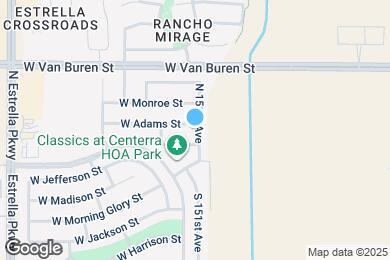Map image of the property - 15109 W Adams St