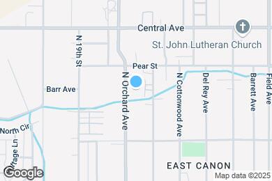 Map image of the property - 610 N Orchard Ave