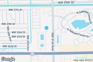 Map image of the property - 3306 NW 31st Terrace