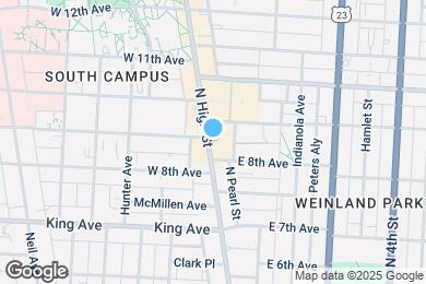 Map image of the property - 1494 N High St