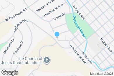 Map image of the property - 7 Foothill Blvd