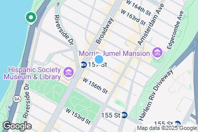 Map image of the property - 540 W 158th St