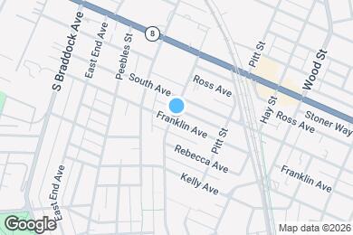 Map image of the property - 401 Franklin Ave