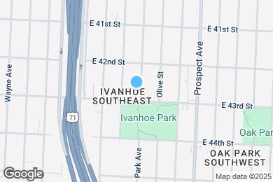 Map image of the property - 4234 Park Ave