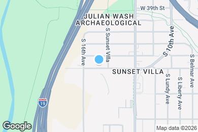 Map image of the property - 732 W 44th St