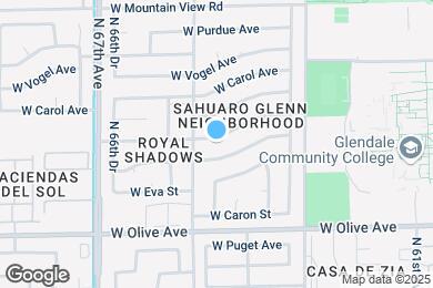 Map image of the property - 6433 W Sunnyslope Ln