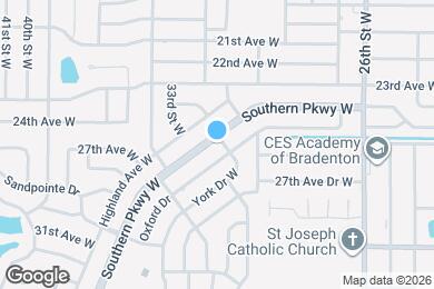 Map image of the property - 3201 Southern Pkwy W