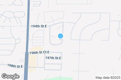 Map image of the property - 19516 105th Ave Ct E
