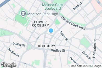 Map image of the property - 1127 Harrison Ave