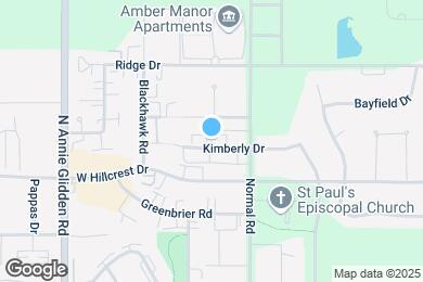 Map image of the property - 831 Kimberly Dr