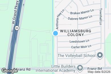 Map image of the property - 2231 Anthony-Hay Ln