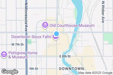 Map image of the property - 421 N Phillips Ave