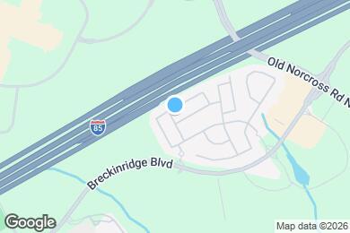 Map image of the property - 1935 Dilcrest Dr
