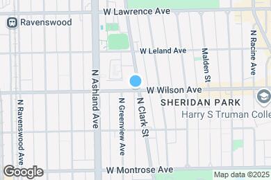 Map image of the property - 1424 W Wilson Ave