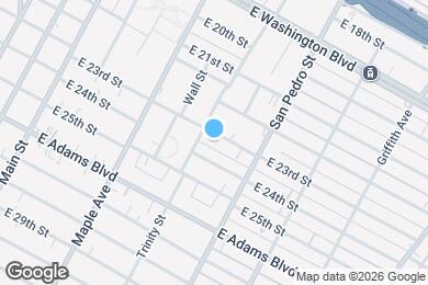 Map image of the property - 614 E 23rd St