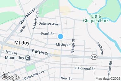 Map image of the property - 110 N Barbara St