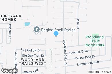 Map image of the property - 7923 Fall Glen Dr